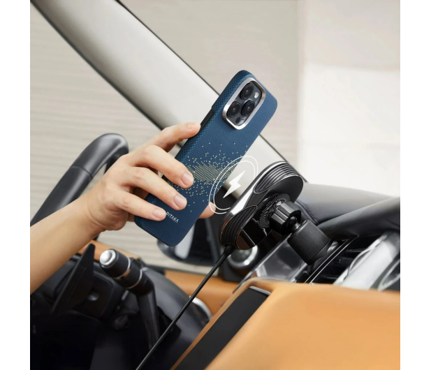 PITAKA Tactile Woven Case StarPeak Milky Way Galaxy iPhone 16 Pro - 1369543 - zdjęcie 6